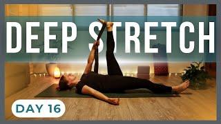 30 Minute Yin Yoga Bedtime Deep Stretch | Bedtime Yin Yoga Challenge Day 16