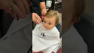 Baby Hair Cutting Video