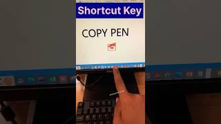 Copy Pen shortcut Key #shorts #computer #msword