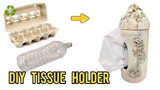 Tissue holder or attractive and spectacular decoration - diy tissue holder