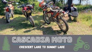 Dualsport: Backroads from Crescent Lake to Summit Lake