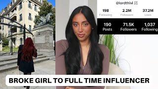 How to become a fashion micro influencer *with no money* in 2024 (STEPS no one shares)