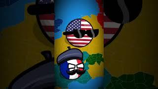 Alemania vs Unión Soviética #shorts #countryballs #guerra