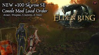 +100 NEW MODS “Elden Ring” Inspired | Skyrim SE Console Modded Load Order