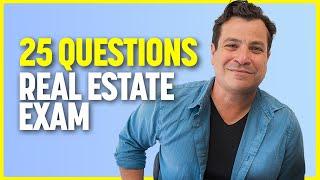 25 Questions You Will See on the Real Estate Exam 2024