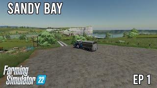 A RETURNING CLASSIC MAP| FS22 LETS PLAY | SANDY BAY 22| #1