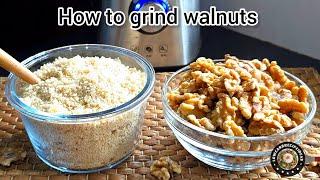 How to grind walnuts | great for making keto bread, cakes, cookies and more