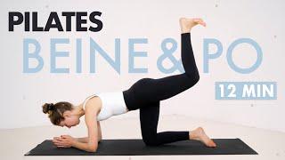 12 MIN PILATES für Po & Beine | Lower Body Workout