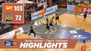 Rasta Vechta – Tigers Tübingen 103:72 | Basketball-Bundesliga Highlights