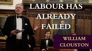 SDP Leader William Clouston argues that Labour Has Already Failed | Durham Union