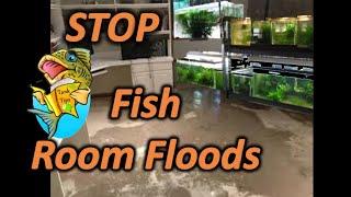 TANK TIP: STOP Fish Room Floods