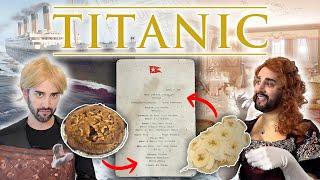 Cooking A Historical on Accurate Titanic 1st Class Meal  The Welsh Twins