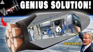 Elon Musk's SpaceX Big Solution For NASA's NEW Station Problem and The ISS...