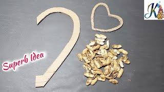 Amazing craft idea | Diy Peanut Shells Craft Idea | Best out of waste ideas | DIY room decor