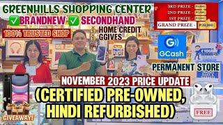 NOVEMBER 2023 UPDATED PRICELIST OF IPHONE 15PROMAX, IPAD, MACBOOK IN GREENHILLS |HUGE DISCOUNT!️