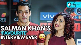 Salman Khan’s ‘Favourite’ Interview Ever  | Curly Tales