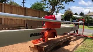 The Warrior Automated Sawmill.