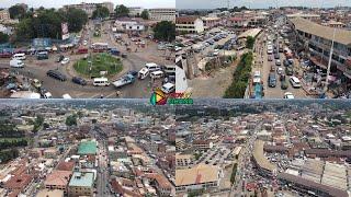 Super! Bantama High Street, Inner Roads, and Beautiful Buildings Overview | Ghana Trends.