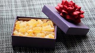 Candied "Buddha's Hand" Citron - How to Candy Citrus for an Edible Gift