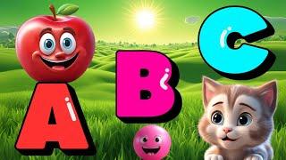 ABC Song for Toddlers | A For Apple Alphabet Song  | Fun Educational Video