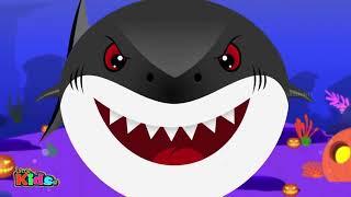 Scary Flying Shark vs Baby Shark   Kids Songs   Videos for Children