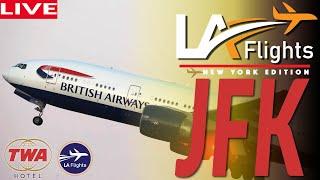 LIVE JFK (John F. Kennedy International) NON-STOP Plane Spotting Action!