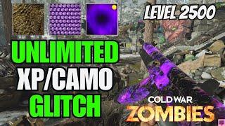 SOLO UNLIMITED XP GLITCH! EASY DARK AETHER CAMO GLITCH! (COLD WAR ZOMBIES GLITCHES WORKING IN 2025)