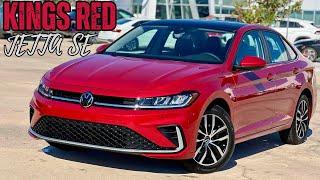 2025 VW Jetta SE In Kings Red Metallic Brings Out The Best In This Elegant Sedan