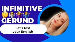 Take these tests to check how good you are at these English points about gerunds and infinitives?️