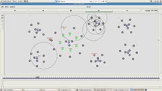 Serial In Network Processing for Large Stationary Wireless Sensor Networks in NS2