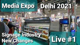 Media expo , New Change in the signage industry, UV Printer ???