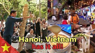  The MAGIC of Old Quarter & Hoan Kiem Lake | Hanoi Vietnam Travel Vlog