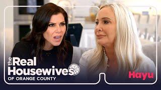 Post Reunion, Heather drops a bombshell to Shannon | Season 18 | Real Housewives of Orange County