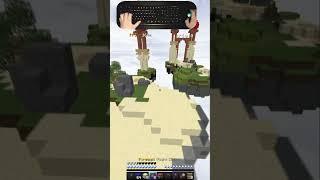 Minecraft PvP Fireball Fight #shorts