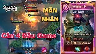 TOP.1 Murad Đã Lọt Tóp 8 Murad VN Và Màn Cân Team Bạn Đầu Game Sẽ NTN - Liên Quân Mobile