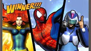 UMVC3 - SPIDER-MAN/FRANK WEST/PHOENIX ONLINE!