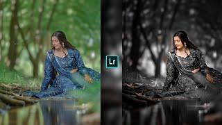 Classic black tone Lightroom photo editing//preset download free//