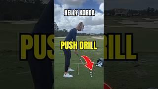 Nelly Korda PUSH DRILL! FIX: Takeaway, RYTHME & CLUBFACE #golf #alexelliottgolf #golfingtips #tip