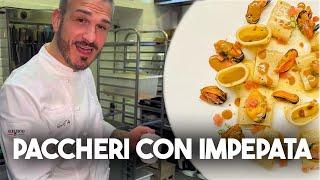 PACCHERI CON IMPEPATA DI COZZE ️ Chef Roberto Di Pinto