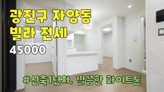 서울시 광진구 자양동 쓰리룸 빌라 전세 [45000]