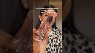New nude lipstick from Swiss Beauty #swissbeauty #lipstickswatches #nudelipstick