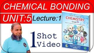 Unit 5 | Chemical Bonding | Class 9 Chemistry Chapter 5 New Book | Federal Board FBISE | NBF