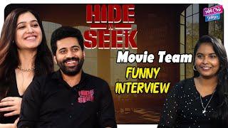 Hide & Seek Movie Team Funny Interview By Anchor Anjali | Viswant | Shilpa | YOYO Cine Talkies