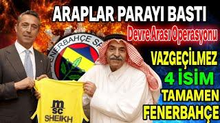 Araplar parayı yığdı aldı! Vazgeçilmez Adam Fenerbahçe'de..