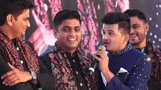 BEST WEDDING ANCHOR GIRISH SHARMA CONVERSATION WITH GROOM BROTHERS