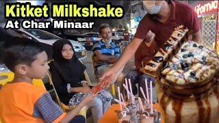 Kitkat Milkshake Bahadurabad Char Minaar Chowrangi | Kitkat Dessert Shakes - By King Riyan Khan