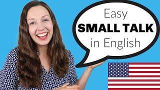 Easy SMALL TALK tips in English: English Speaking Practice