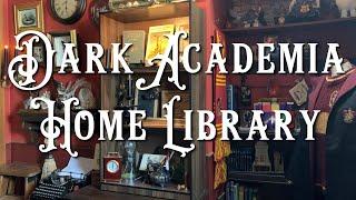 Dark Academia Home Library