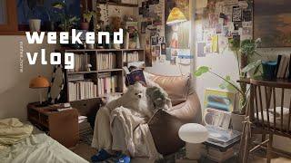 Weekend daily vlog: beer, reading