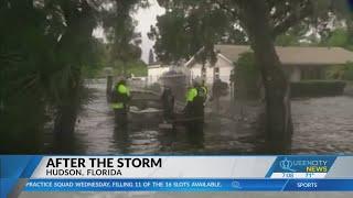 Residents return to homes in Hudson, Florida